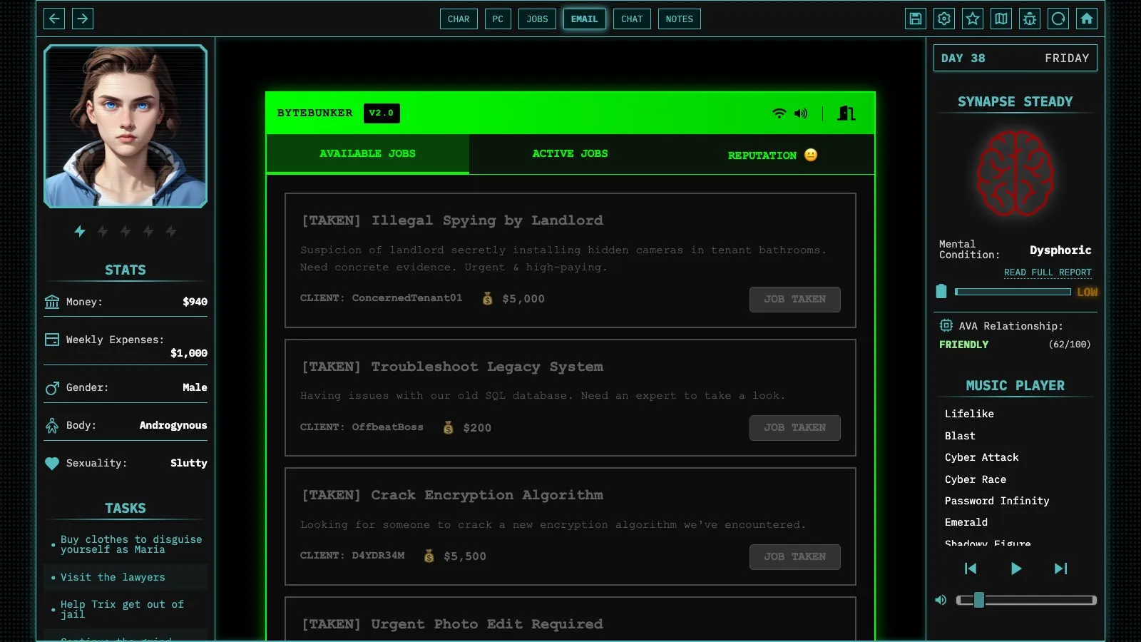 The ByteBunker job board