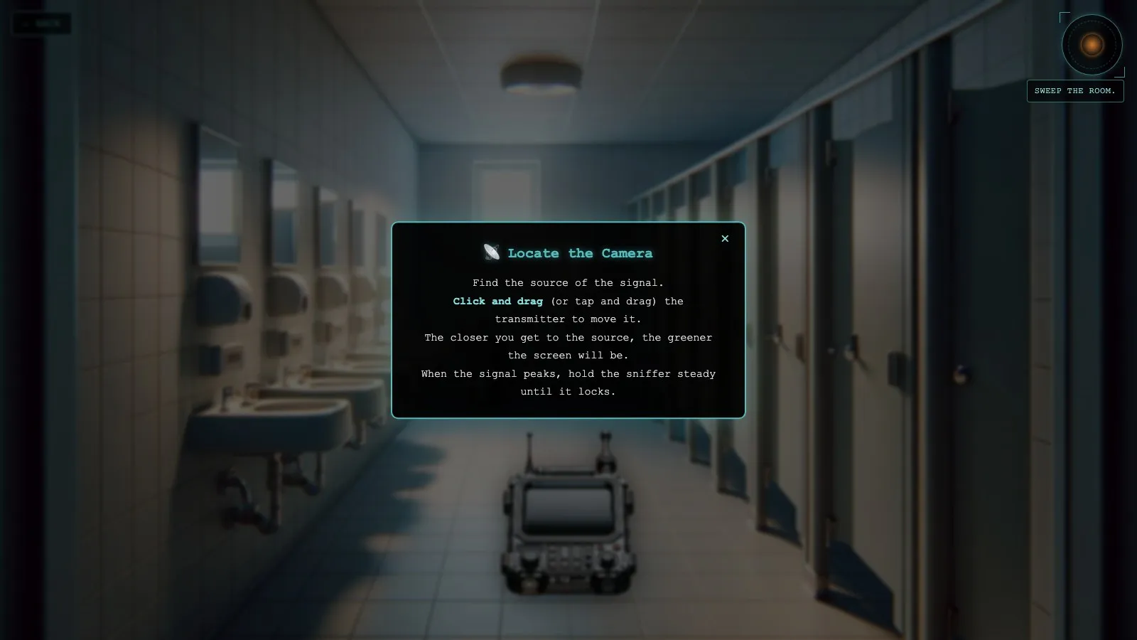 Hunting for a hidden spy camera